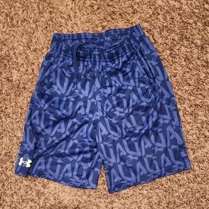 Under Armour Boy's Blue Shorts